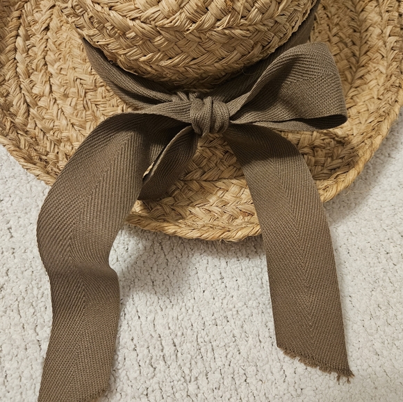 HELEN KAMINSKI Newport Natural Raffia Straw Brim Hat - Picture 4 of 10